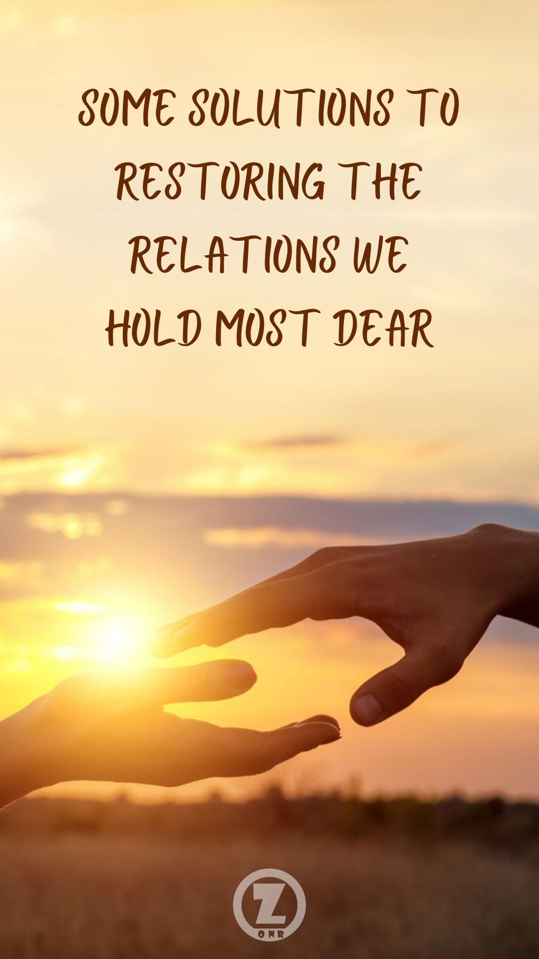 Read more about the article Some Solutions to Restoring the Relations We Hold Most Dear – Step 6