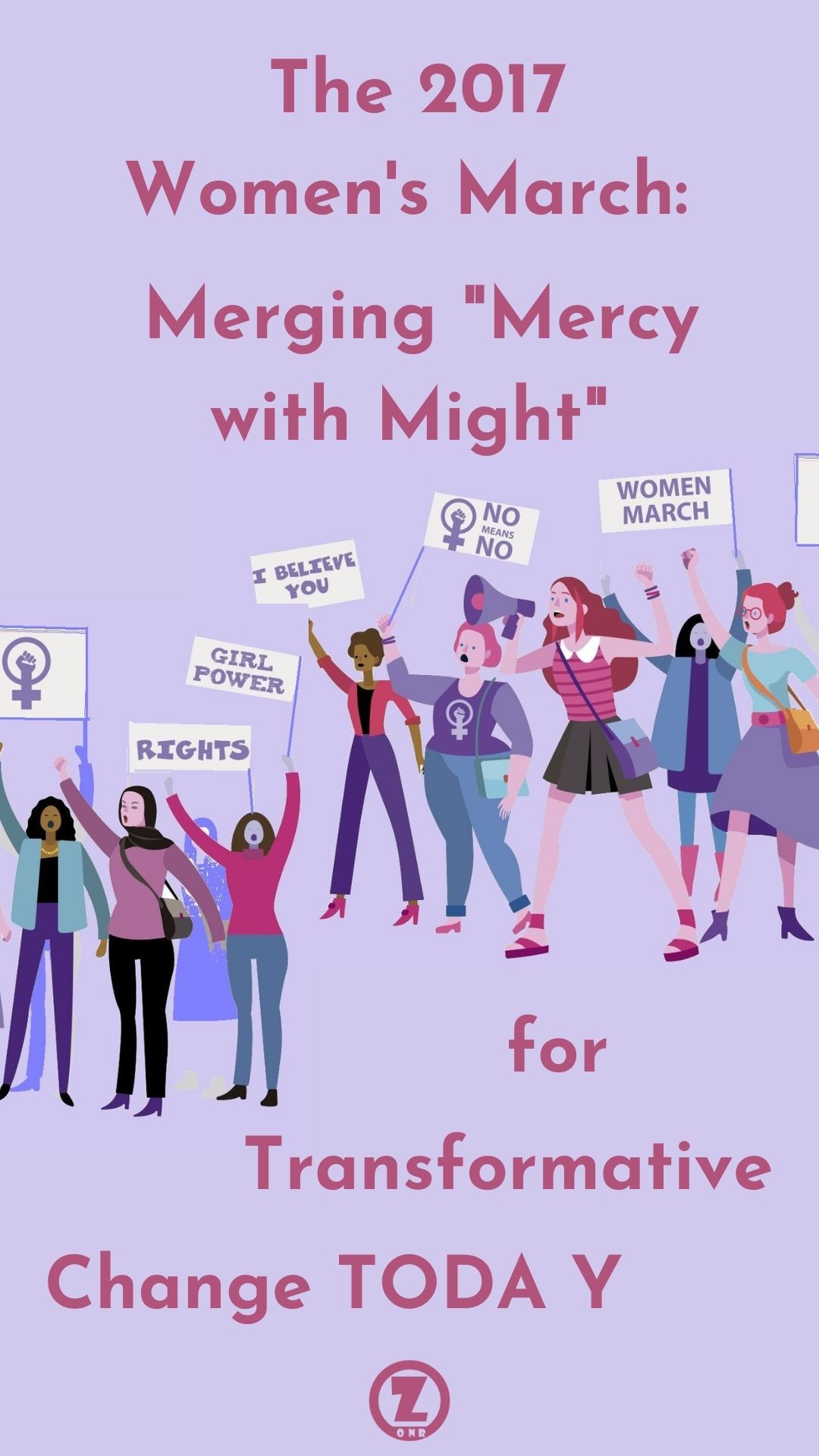 Read more about the article The 2017 Women’s March: Merging “Mercy with Might” for Transformative Change – Step 10