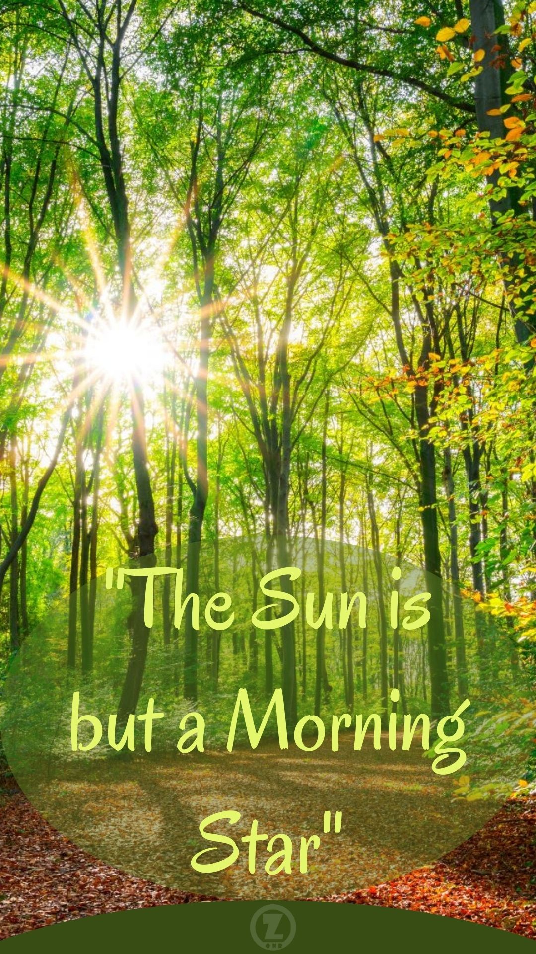 Read more about the article “The Sun is but a Morning Star”-  Step 11