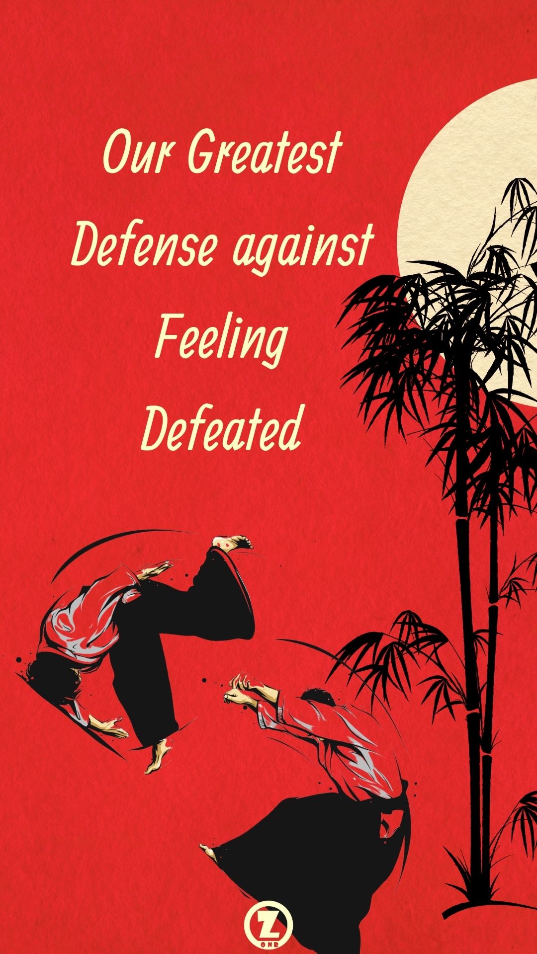 Read more about the article “The Art of Peace” A Defense against Feeling Defeated – Step 1