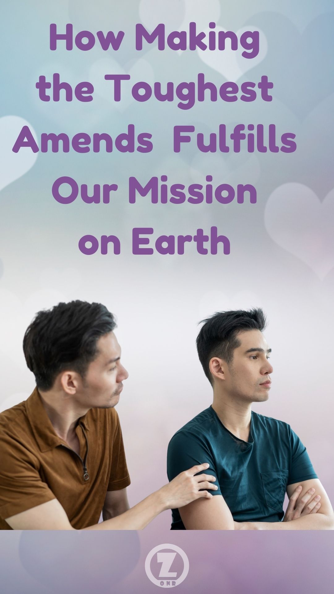You are currently viewing How Making Amends Helps Fulfill Our Mission on Earth – Step 8